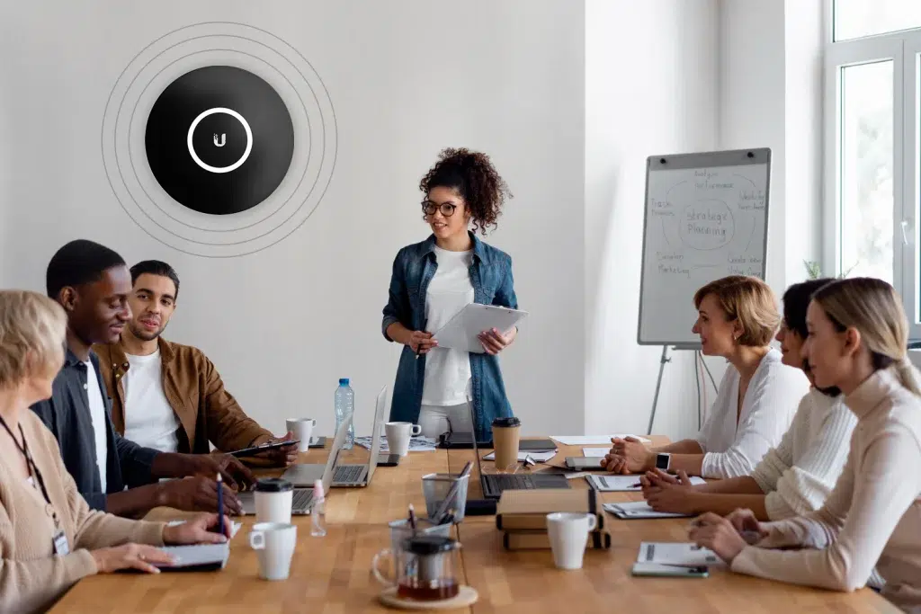 Exemplo de uso do Access Point Empresarial