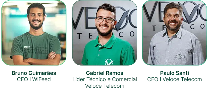Participantes webinar Como dobrar as vendas do seu provedor com hotspot
