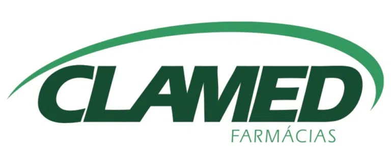 Logotipo da Clamed Farmácias, cliente da Wifeed