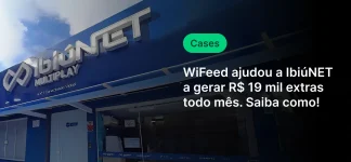 Imagem do prédio da IbiUNET, empresa de tecnologia focada no crescimento de vendas e faturamento mensal de R$ 19 mil.