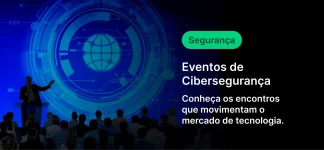 Pessoas participando do evento ou congresso de cibersegurança